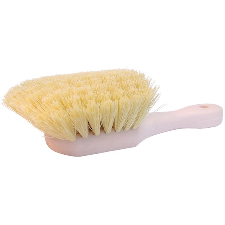 The Brush Man Utility Brush, 8 in Synthetic Block, Synthetic Fill, 12PK U93